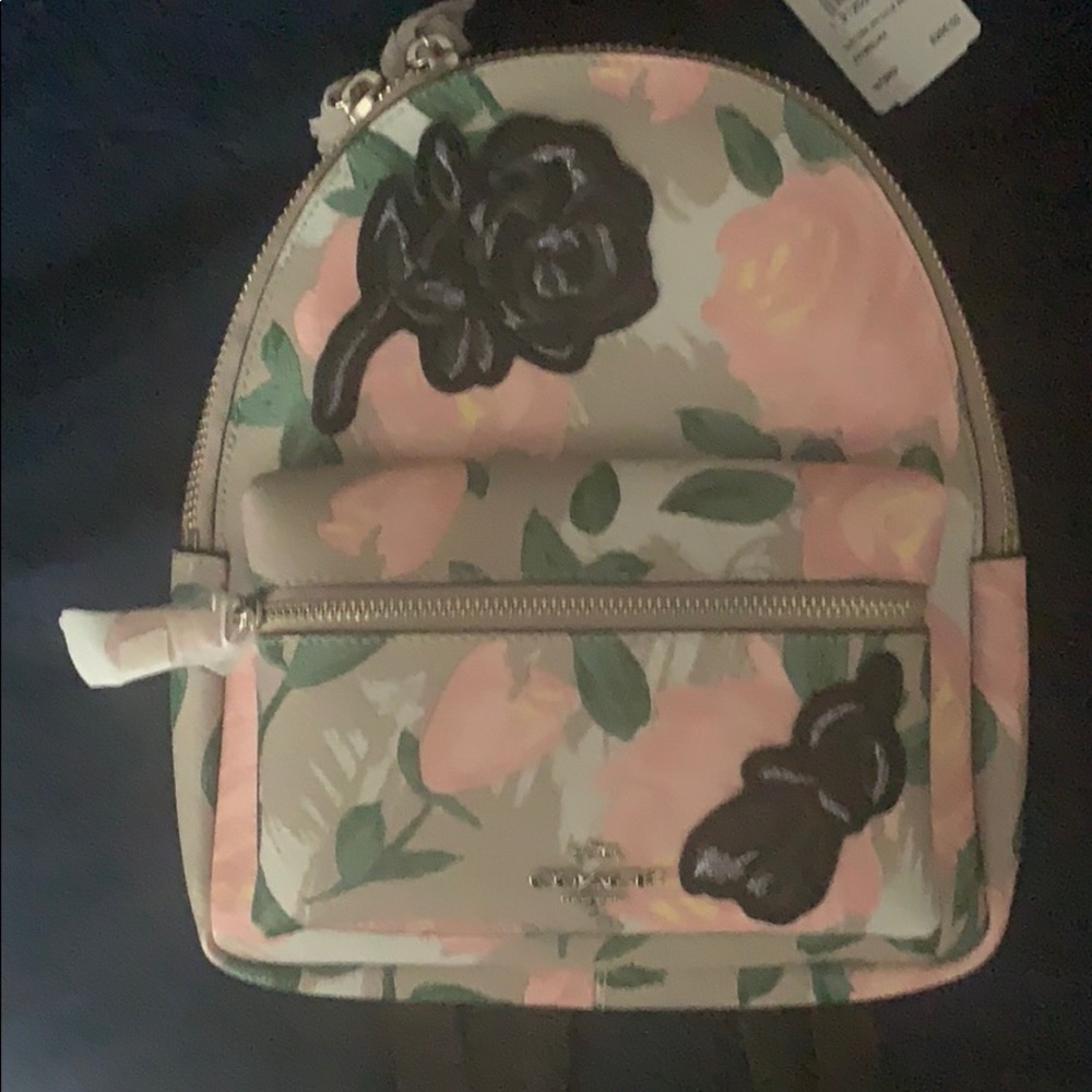 Coach mini backpack
